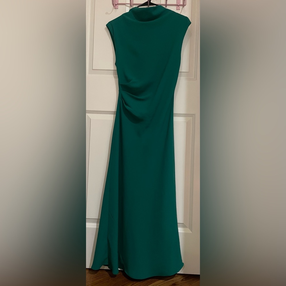 Mango Green Dress